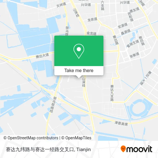 赛达九纬路与赛达一经路交叉口 map