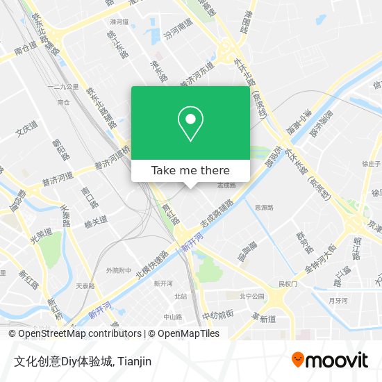 文化创意Diy体验城 map