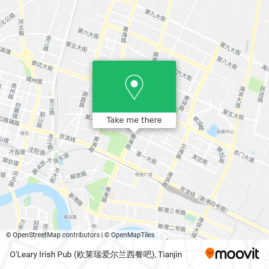 O'Leary Irish Pub (欧莱瑞爱尔兰西餐吧) map