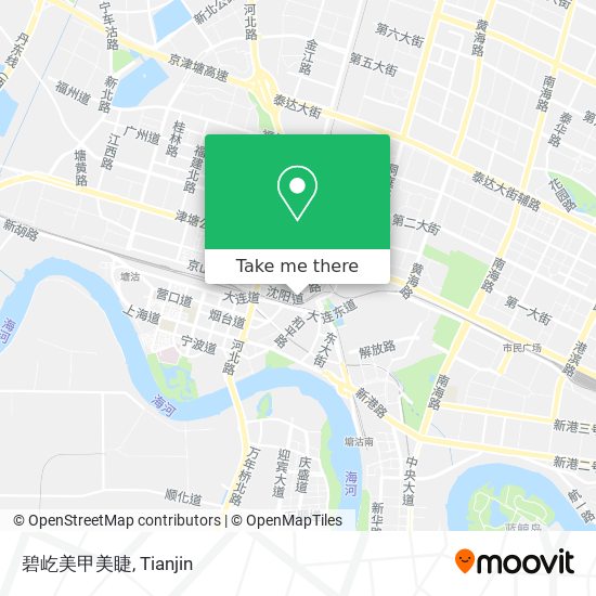 碧屹美甲美睫 map