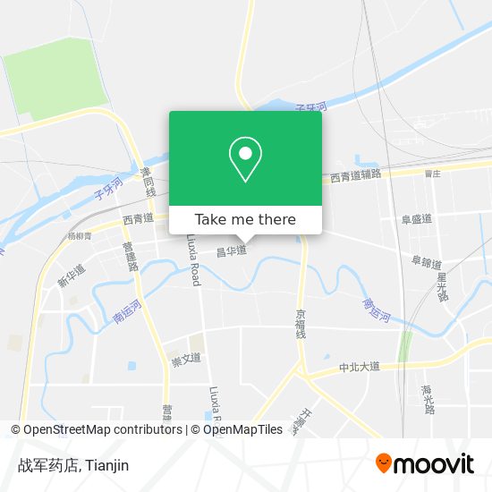 战军药店 map