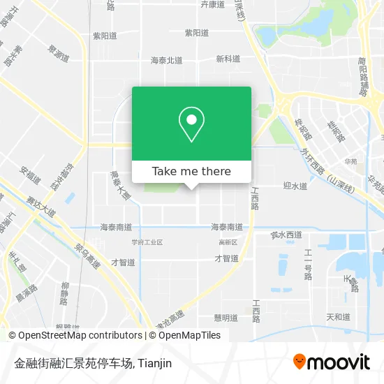 金融街融汇景苑停车场 map