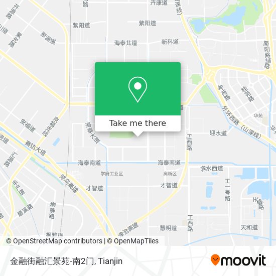 金融街融汇景苑-南2门 map