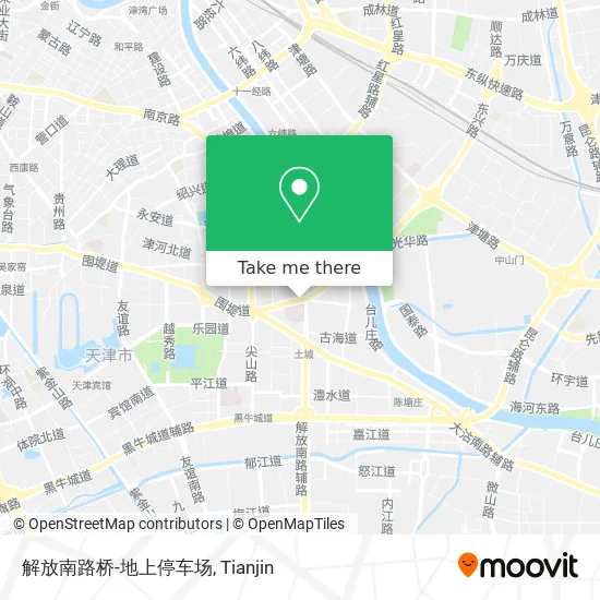 解放南路桥-地上停车场 map