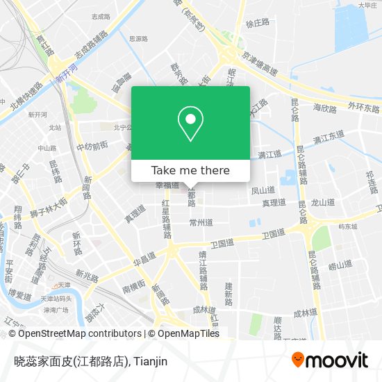 晓蕊家面皮(江都路店) map