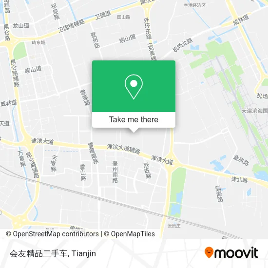 会友精品二手车 map