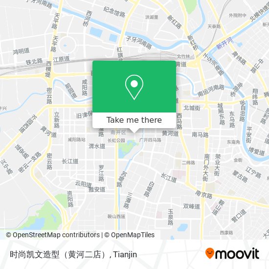 时尚凯文造型（黄河二店） map