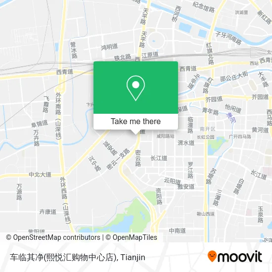 车临其净(熙悦汇购物中心店) map