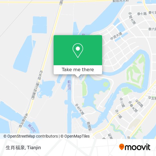 生肖福泉 map