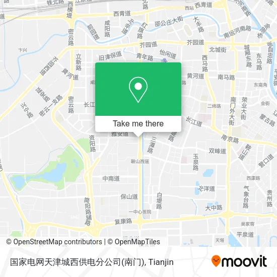 国家电网天津城西供电分公司(南门) map