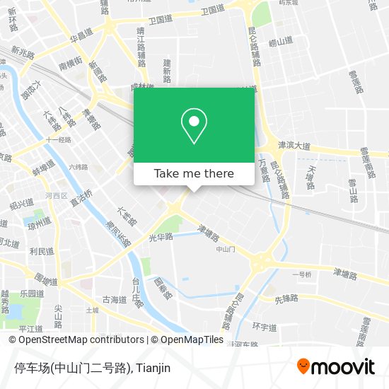 停车场(中山门二号路) map