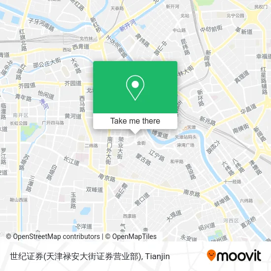 世纪证券(天津禄安大街证券营业部) map