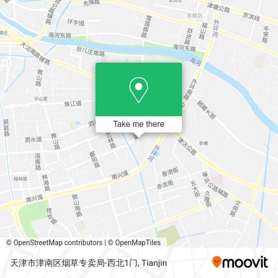 天津市津南区烟草专卖局-西北1门 map