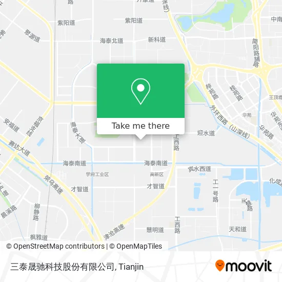三泰晟驰科技股份有限公司 map