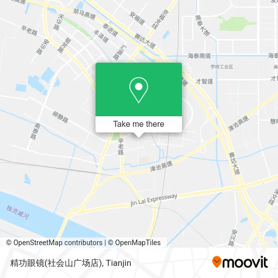 精功眼镜(社会山广场店) map