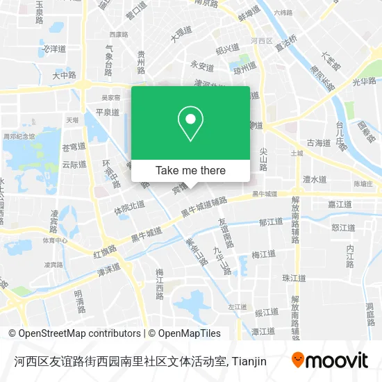 河西区友谊路街西园南里社区文体活动室 map