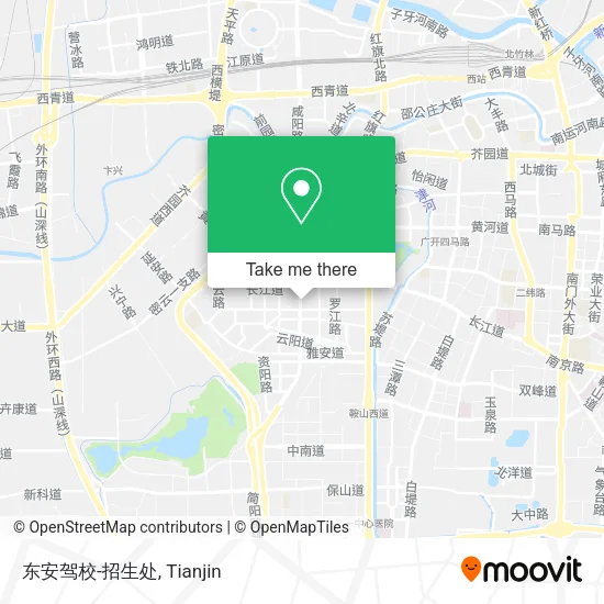 东安驾校-招生处 map