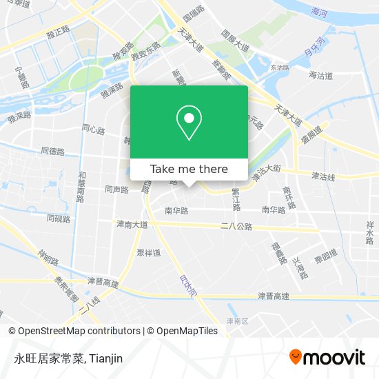 永旺居家常菜 map