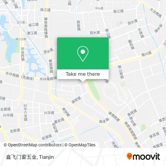 鑫飞门窗五金 map