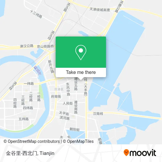 金谷里-西北门 map