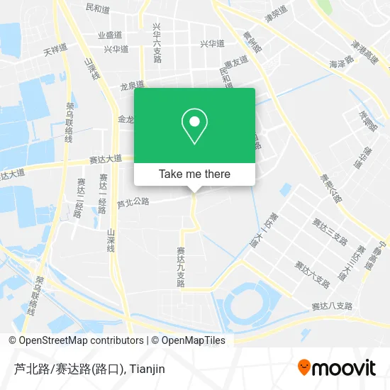 芦北路/赛达路(路口) map