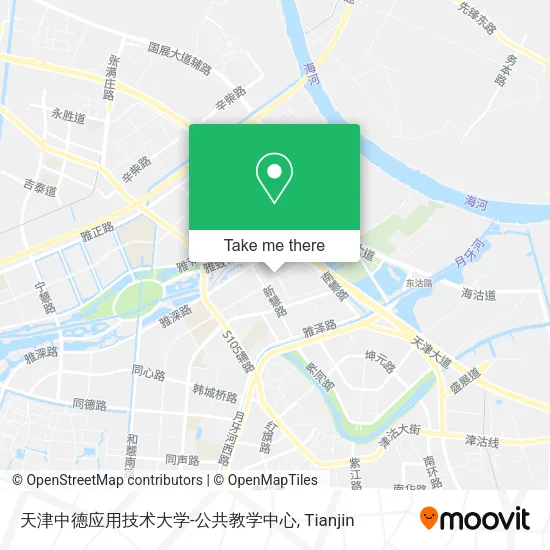天津中德应用技术大学-公共教学中心 map