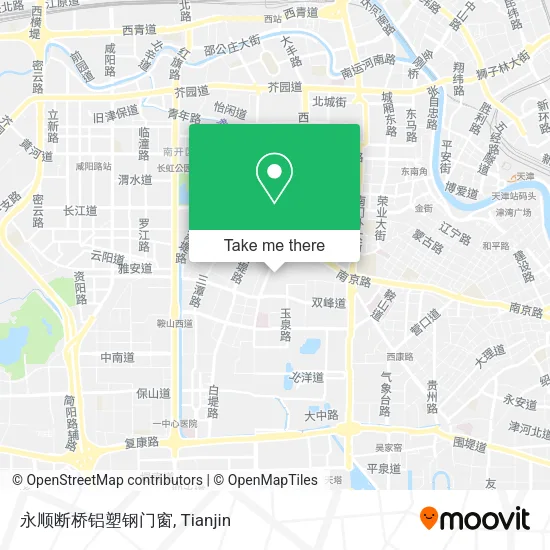永顺断桥铝塑钢门窗 map