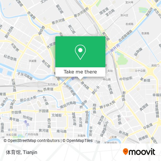体育馆 map