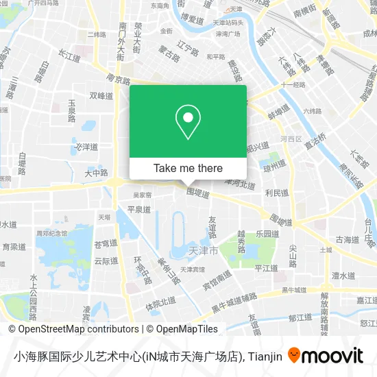 小海豚国际少儿艺术中心(iN城市天海广场店) map