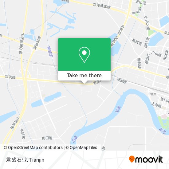 君盛石业 map