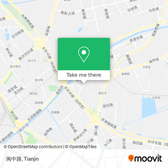 闽中路 map