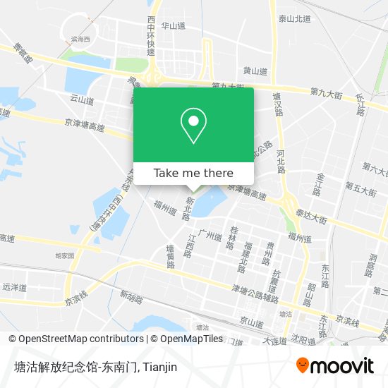 塘沽解放纪念馆-东南门 map