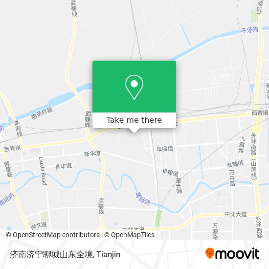 济南济宁聊城山东全境 map