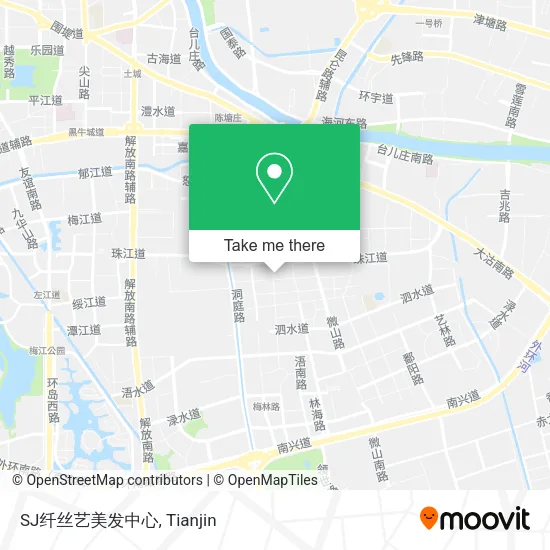 SJ纤丝艺美发中心 map