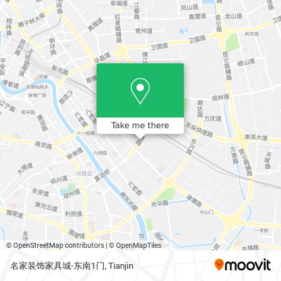 名家装饰家具城-东南1门 map