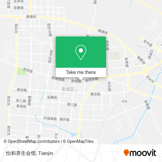 怡和养生会馆 map