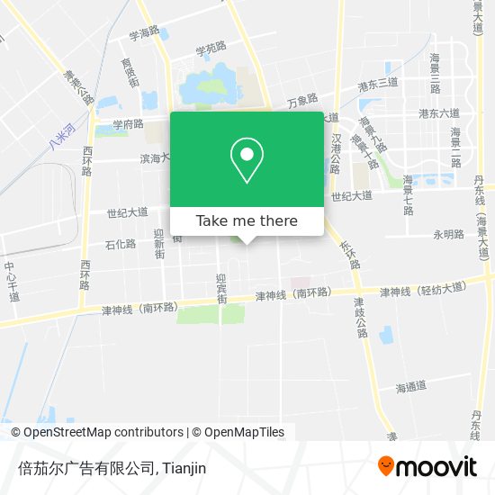 倍茄尔广告有限公司 map