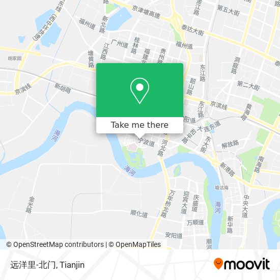 远洋里-北门 map