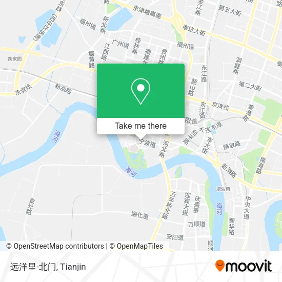 远洋里-北门 map