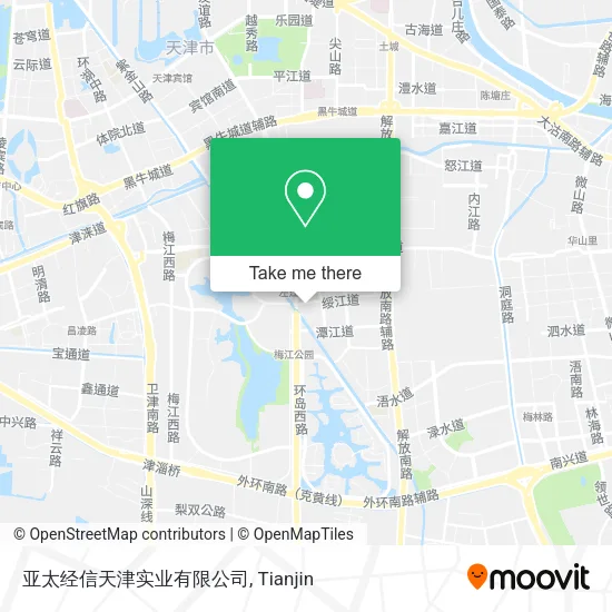 亚太经信天津实业有限公司 map
