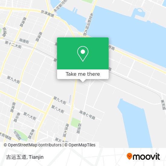 吉运五道 map