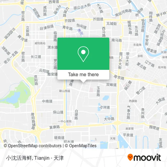小沈活海鲜 map