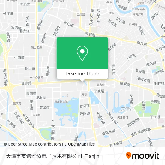 天津市英诺华微电子技术有限公司 map