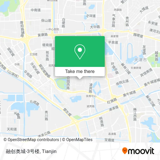 融创奥城-3号楼 map