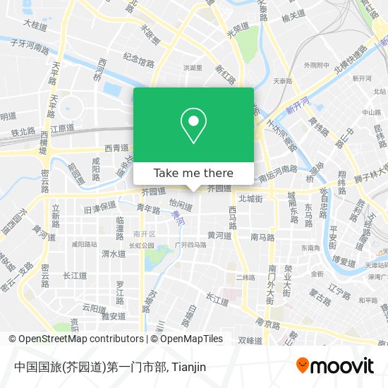 中国国旅(芥园道)第一门市部 map