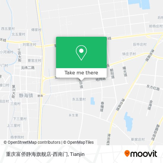 重庆富侨静海旗舰店-西南门 map