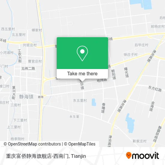 重庆富侨静海旗舰店-西南门 map