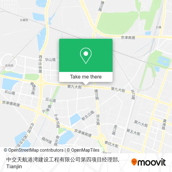 中交天航港湾建设工程有限公司第四项目经理部 map