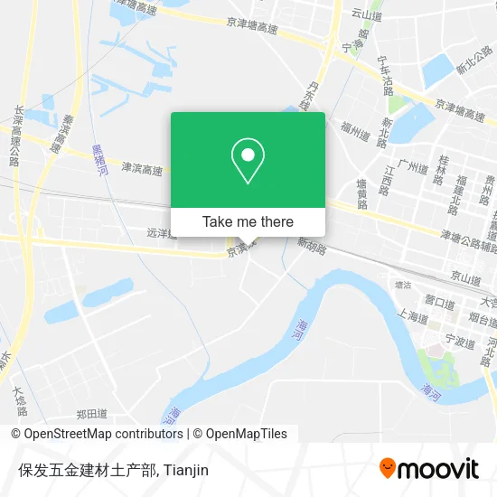 保发五金建材土产部 map