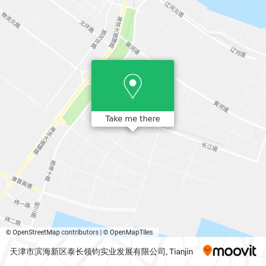 天津市滨海新区泰长领钧实业发展有限公司 map